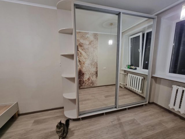 шкаф-купе с зеркалами и дополнительными полками в прихожую с доставкой