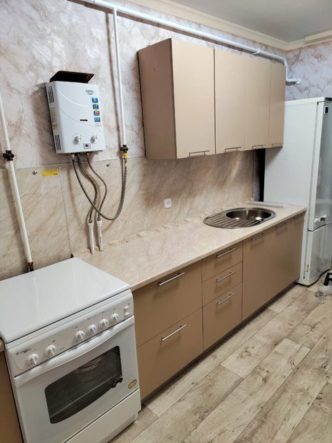 маленькая прямая кухня на заказ