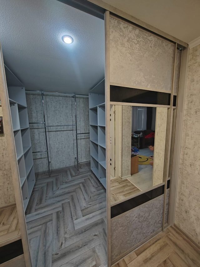 гардеробная комната на заказ